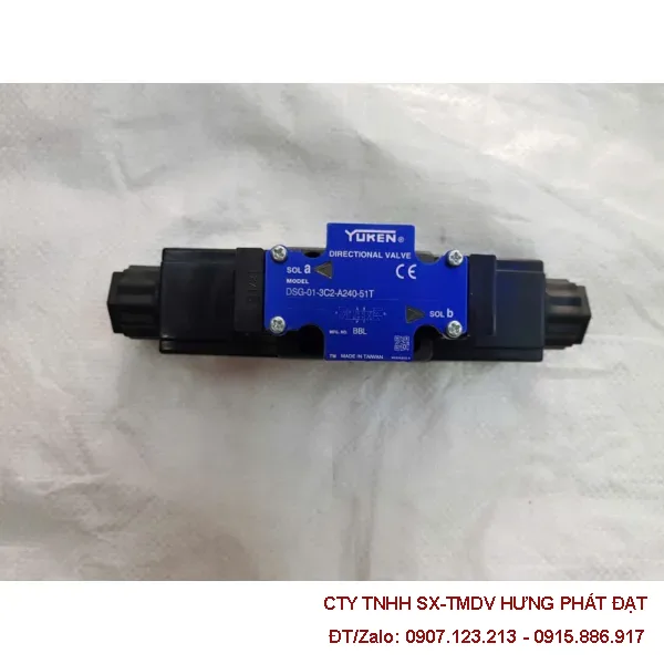 Van điện thủy lực dầu Yuken DSG-03-2B3-A220-51T