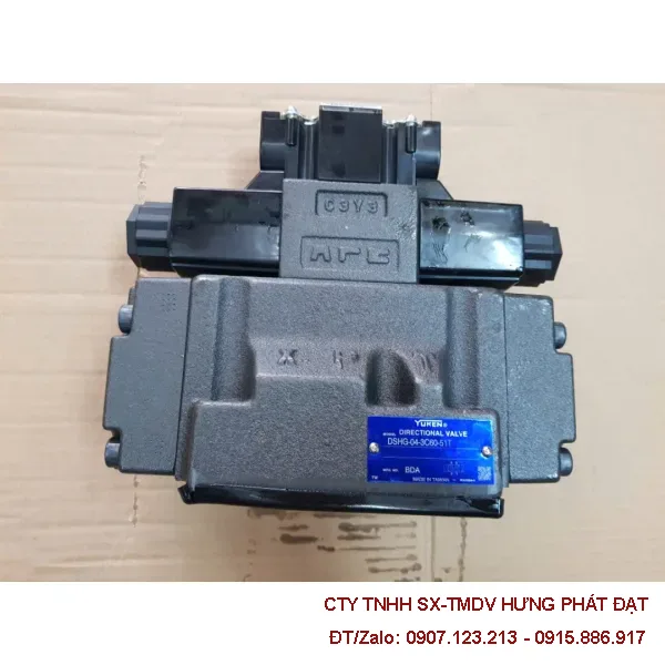 Van điện từ thủy lực DSHG-04-3C60-A240-51T Yuken Taiwan chính hãng