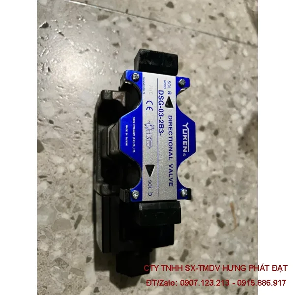 Van điện từ thủy lực DSHG-04-3C60-A240-51T Yuken Taiwan chính hãng
