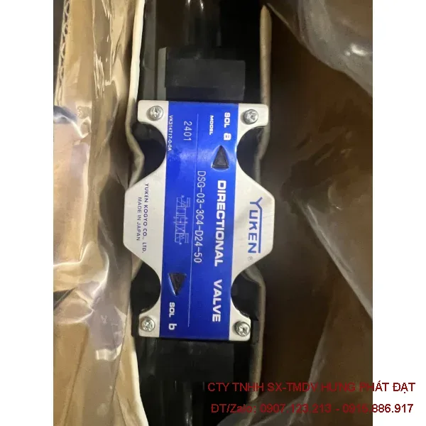 Van điện từ thủy lực DSHG-04-3C60-A240-51T Yuken Taiwan chính hãng