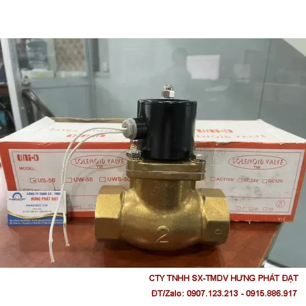 Van điện từ Uni-D UW40 ren 49