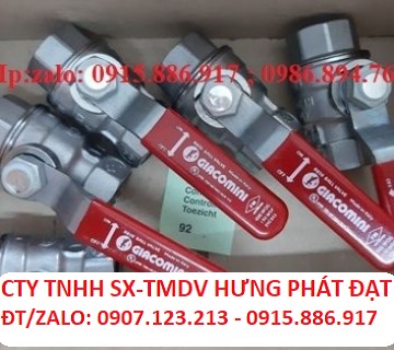 VAN BI TAY GẠT  (GIACOMINI )ITALY  1-1/4 (42MM)