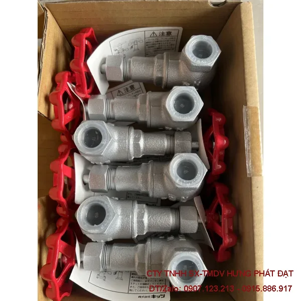 Van hơi tay vặn ren Kitz 3/4 inch 27mm