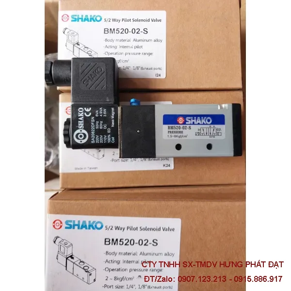 Van solenoi SHAKO BM520D