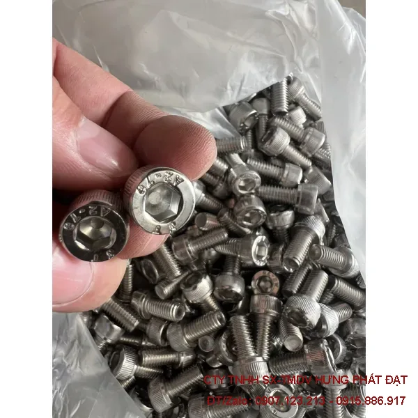 Vít bắn tôn inox 410 đa dạng quy cách chiều dài