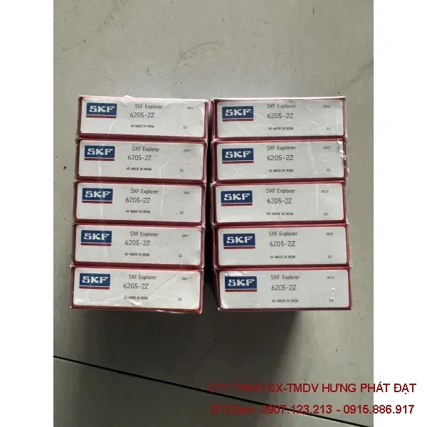 Vòng bi bạc đạn SKF 6200–6210 2Z, RS chính hãng