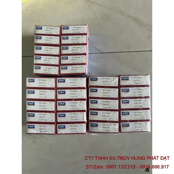 Vòng bi bạc đạn SKF 6200–6210 2Z, RS chính hãng